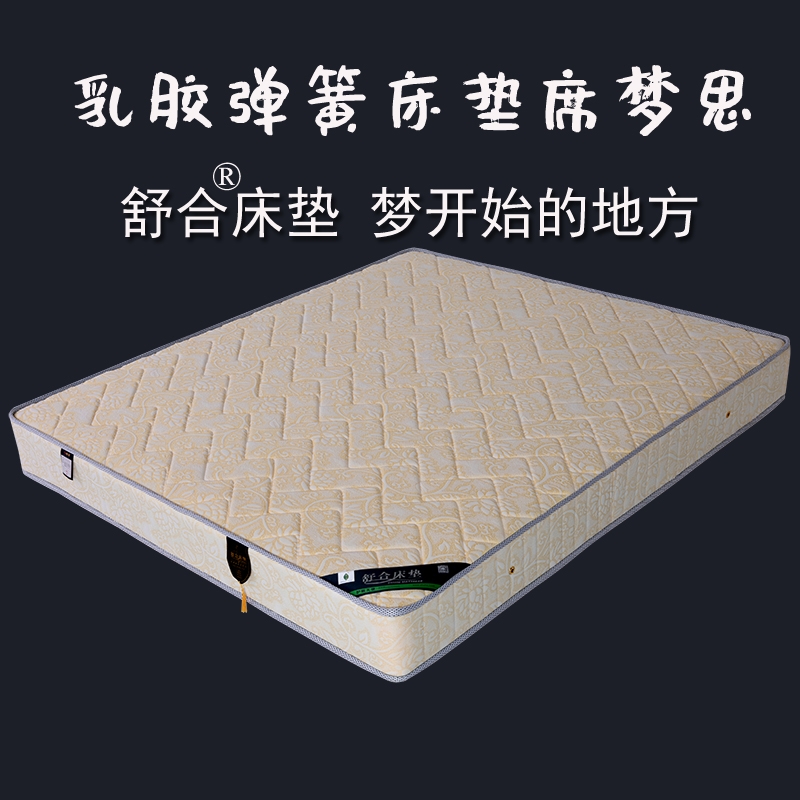 环保椰棕独立袋装/邦尼尔弹簧床垫乳胶席梦思软硬两面用(舒合FH2020D)